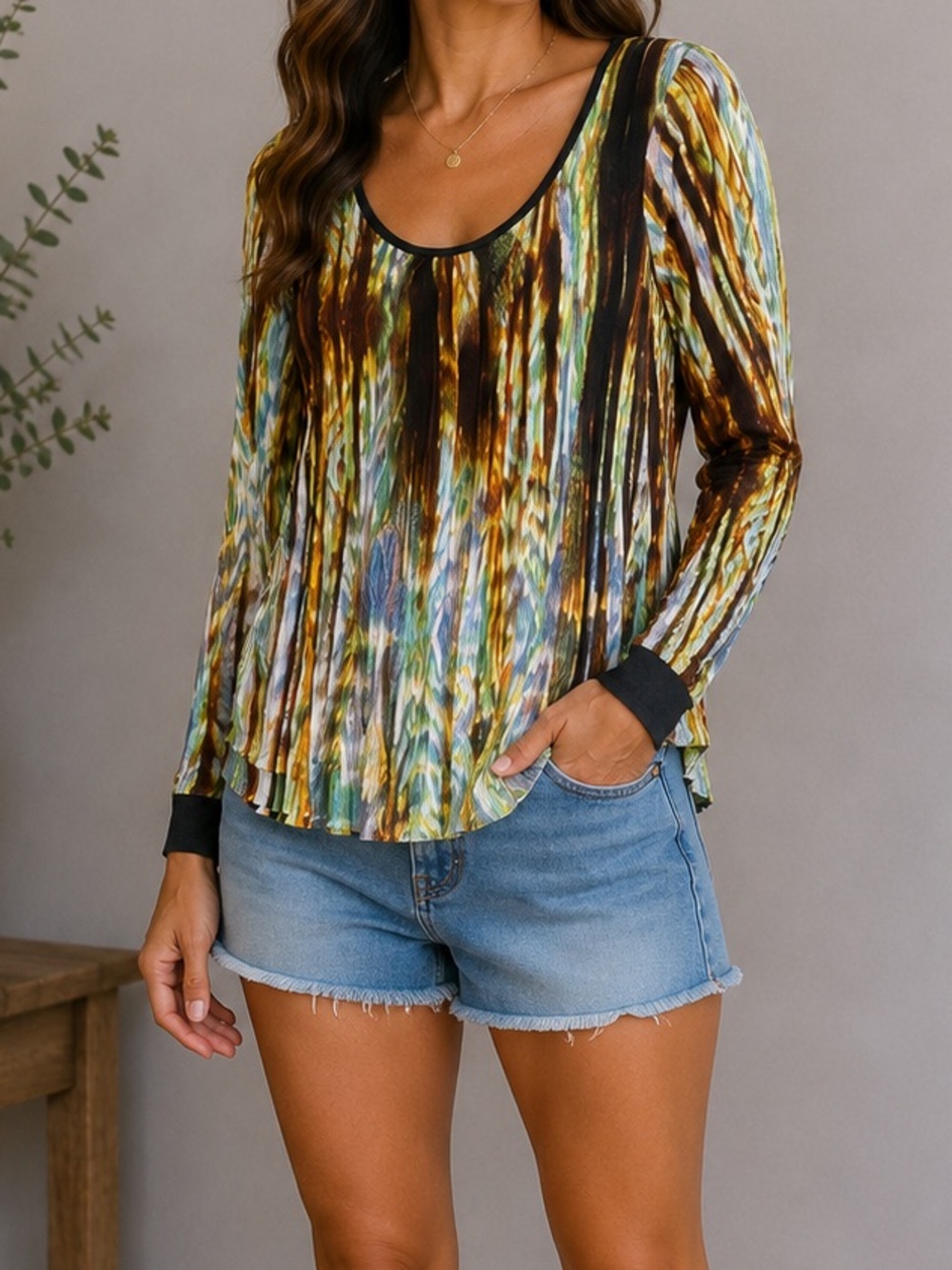 Freebird Polyester Blouse